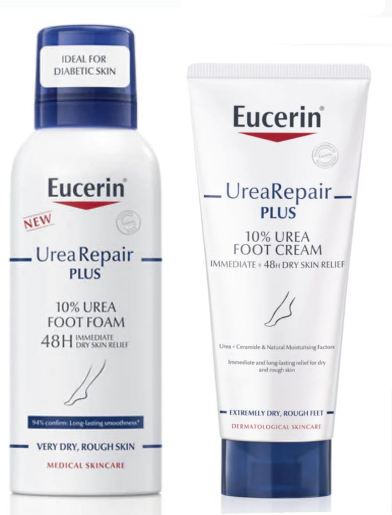 Urea Repair Foot Foam 150ml + Urea Repair Plus Foot Cream 10% 100ML