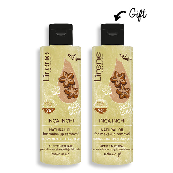 Buy One Inca Inchi Natural Make-up Remover Oil And Get The Second For Free