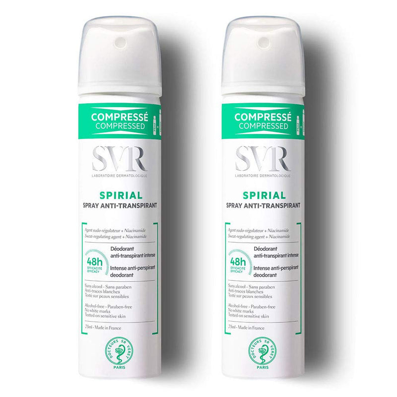 SPECIAL PRICE x2 Spirial Anti-perspirant Spray 75ml