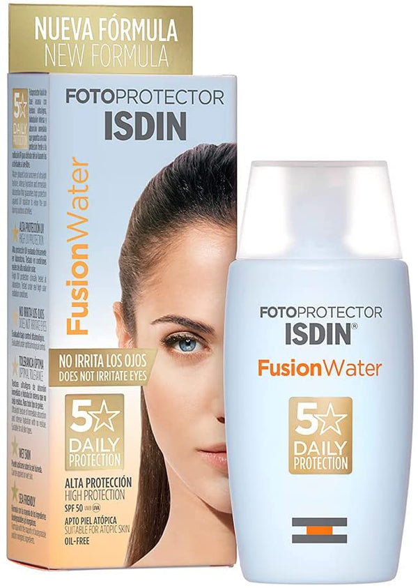 Fotoprotector Fusion Water No Color SPF50+ 50ML