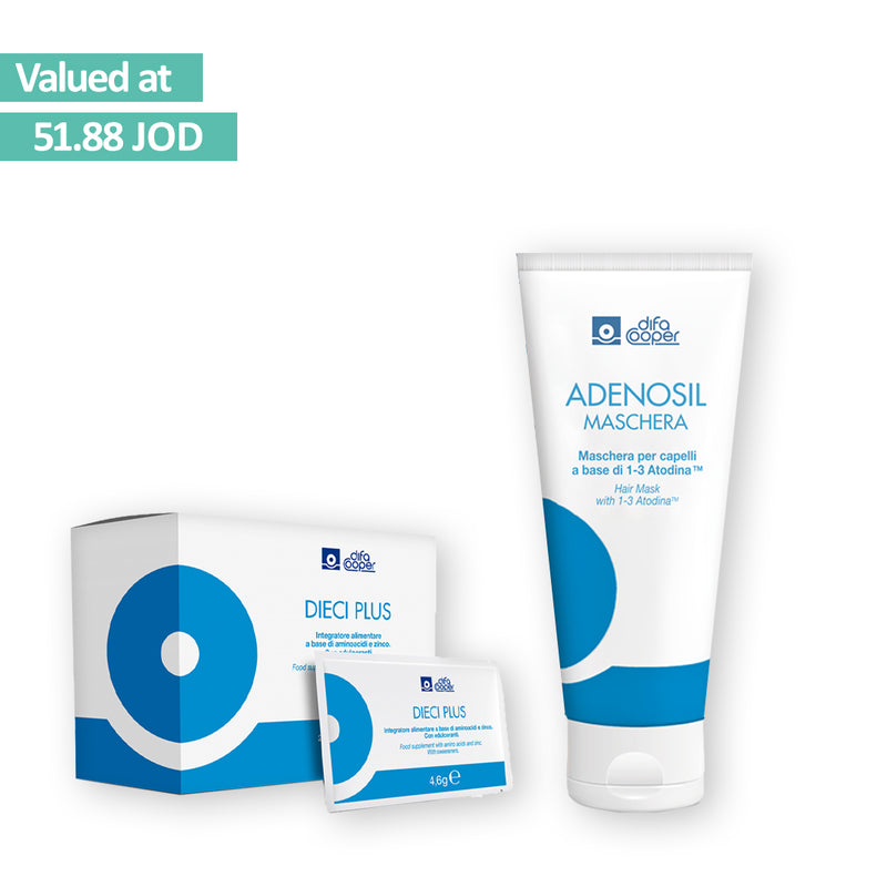 Adenosil Maschera Hair Mask 200ml + Dieci Plus -20% OFF