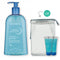 Atoderm shower gel 500ml+ Bioderma large Clear Pouch + 2x Atoderm Shower Gel 8ml (Gift)