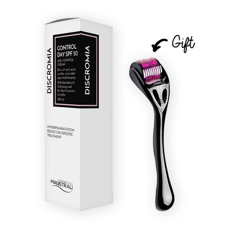 Discromia control day spf50 + Derma Roller (Gift)