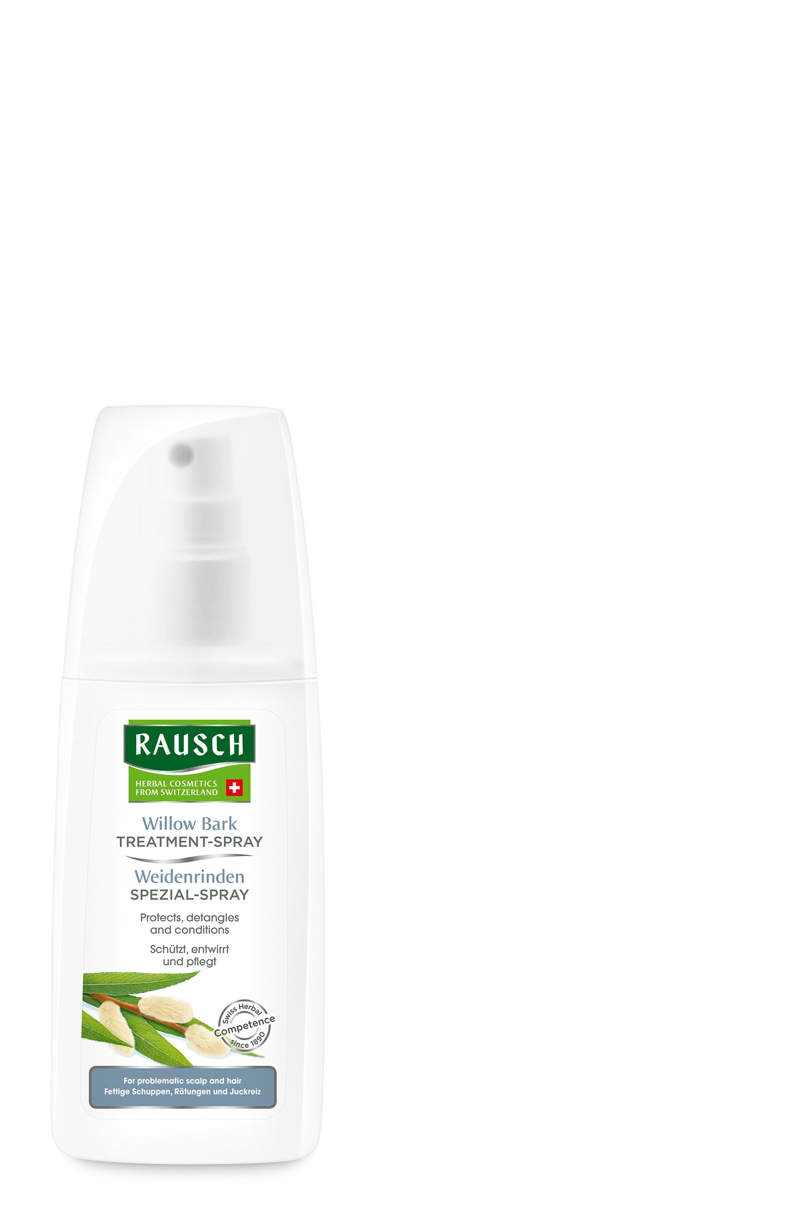 Rausch Willow Bark Treatment Spray Conditioner 100ml (Swiss Made) -Problematic Scalp and Hair