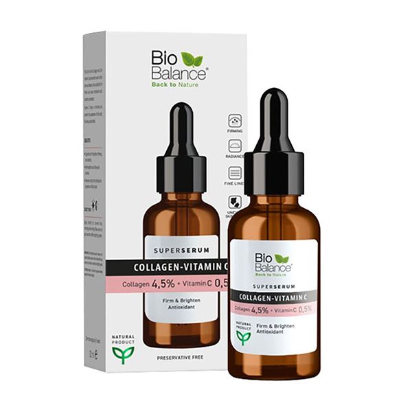 Bio Balance Collagen -vitamin C Collagen 4,5% + 
 Vitamin C 0,5% Super Serum