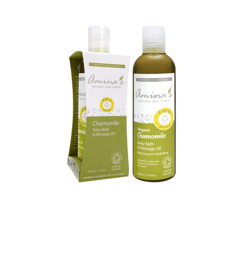 Organic Baby bath a massage Oil